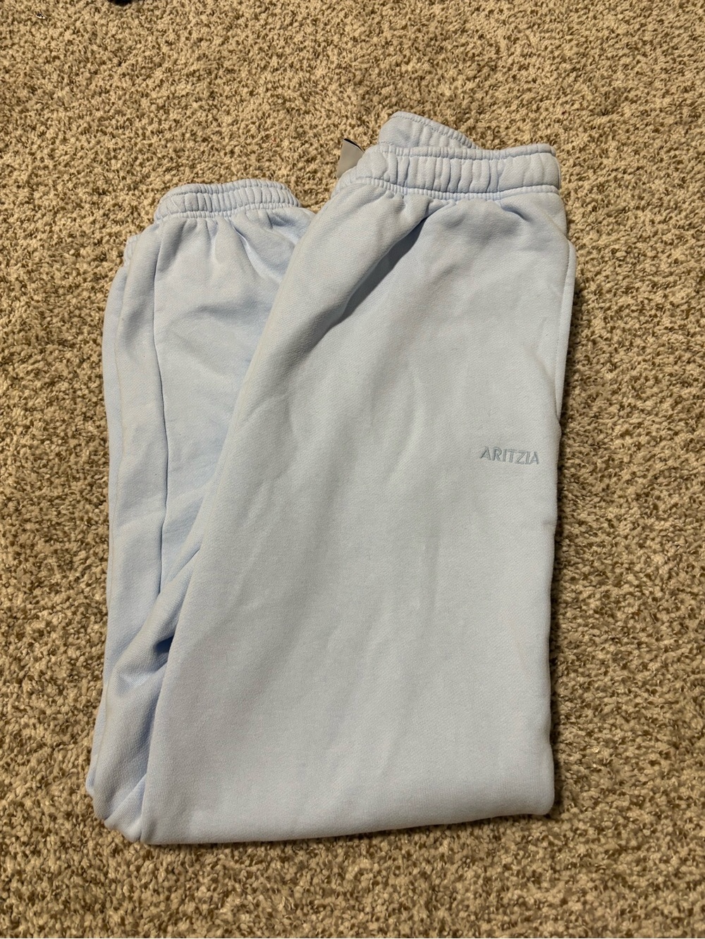 Aritzia villa blue sweatpants